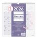 Finocam Wandkalender 2026, Spaans, Meerkleurig, Papier, 300x310mm