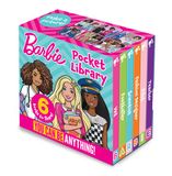 Barbie Pocket Library: You Can Be Anything! A collection of 6 inspiring illustrated board books, perfect for young Barbie fans to enjoy