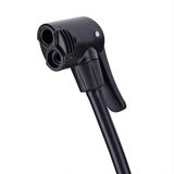 Monzana Fietspomp - incl. 3 Extra Adapters 100 cm Slang – Zwart