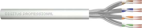 Digitus CAT6a FTP kabel op rol 305 meter flexibele kern koper