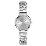 Guess GW0545L1 G dames horloge 32 mm - Zilverkleurig