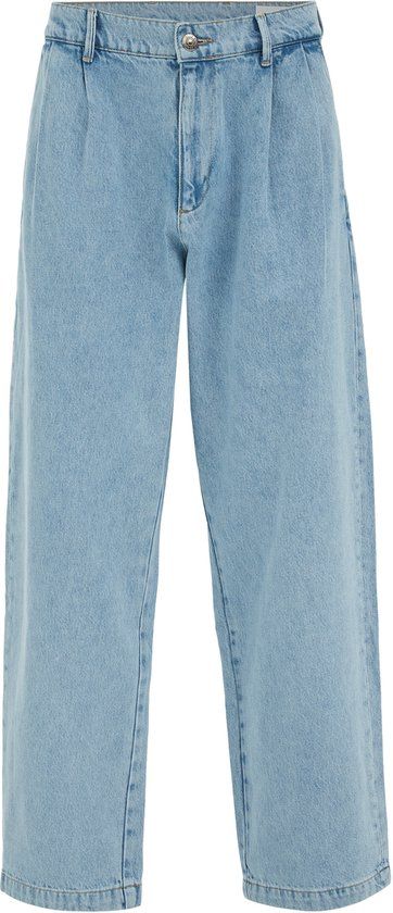 WE Fashion Heren loose fit jeans Light blue