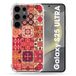 Cokitec Samsung Galaxy S25 Ultra hoes, textuur, cement, rood