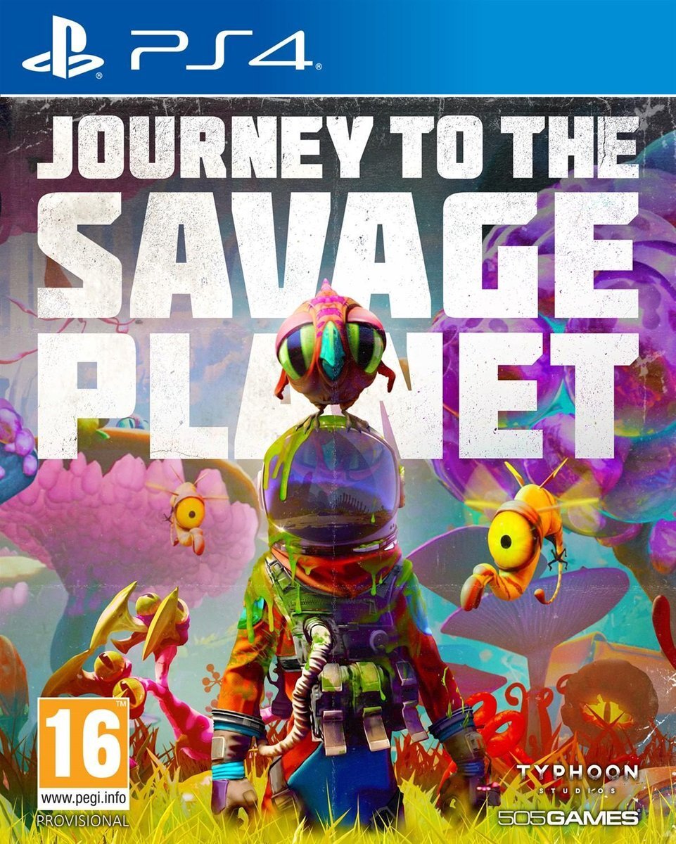 505 Games journey to the savage planet PlayStation 4