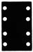 Bosch Accessoires Tussenpad, 80x133mm, 2x - 2608000813