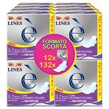 Lines Het is lang met absorberende vleugels van Lactiflex, 132 stuks