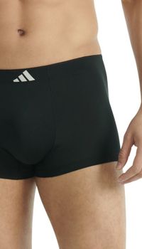 Adidas Sportswear Trunk (3PK) - Active Micro Tech - Men's Underwear - Black
