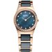 BERING 32426-767 - Dameshorloge - Staal - Rosékleurig - Ø 26 mm - Blauwe wijzerplaat