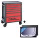 Beta 2400 RSC24/7 Gereedschapswagen | + Samsung Galaxy Tab A9+ | Rood - ZNLDEC030