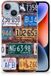 B2Ctelecom Apple iPhone 14 Siliconen Hoesje met foto Kentekenplaten