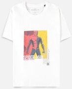 Difuzed SpiderMan Heren Tshirt -M- No Way Home Wit