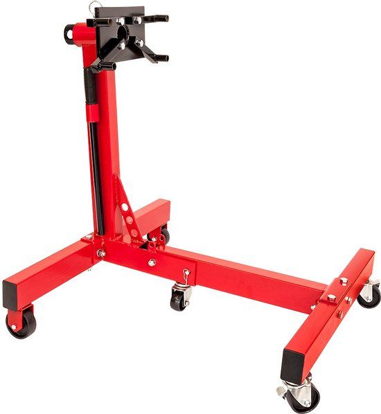 AIRPRESS motorbloksteun 680 Kg Zwart, Rood Metaal