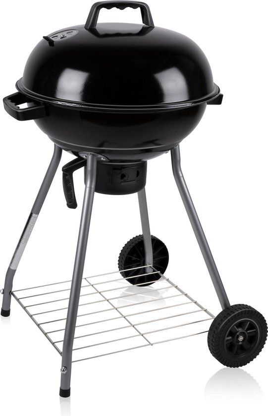 Kooki Luxe Houtskoolbarbecue - Zwart - Ø 45 cm