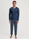 CALIDA Heren Pyjama Lang Relax Streamline Katoen OPAAL XL