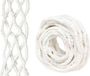 Merkloos Ophangdecoratie Kerstmis Gaaswerk Wit Hout Rond