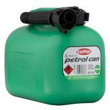 CarPlan loodvrije benzine jerrycan - Groen, 5 liter