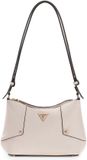GUESS Darcy Convertible Shoulder Bag Stone crème