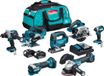 Makita DLX7019TX1 Accu Combiset 7-delig 18V 5.0Ah - Incl. Tas