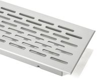 SO-TECH® Ventilatierooster Perforatie ovaal L: 750 mm Aluminium (EV1)