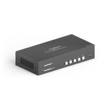 PureTools PT-SW-HD41USB Commutateur HDMI 4x1 USB Type-A/USB Type-B Noir