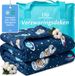 Ella Couverture lestée enfant 3,2kg 100 x 150cm - Bleu