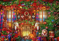 Bluebird Puzzle Puzzle de Noël Intérieur 2000 pièces