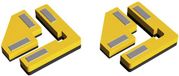 Proses PPR-SS-02 Snap & Glue rechte hoek 2 houders met 8 magneten