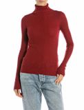 Replay Dk3911.000.g23906 Pull à col roulé Rouge S Femme