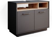 Vicco Beatrice Wastafelonderkast – 80 x 64 cm Antraciet