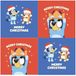 Officiële Bluey Officiële kerstkaart pakket, 12 kaarten, 2 verschillende ontwerpen, BLXB2