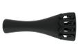 Wittner 918121 staartstuk viool Ultra 3/4 - hightech kunststof - 4 fijnstemmers - ultralicht - met nylon-inhaaksnaar - zwart