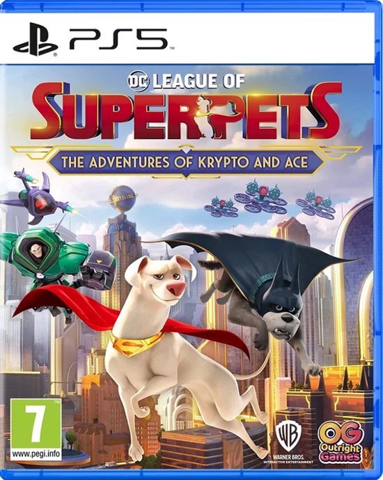 Namco Bandai DC League of Super Pets: The Adventures of Krypto and Ace PlayStation 5
