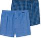Schiesser 2PACK Boxershorts Heren Onderbroek - royal blue - Maat 4XL