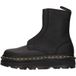 Dr. Martens Zebzag Slip-On Bottes en cuir Noir, Taille : 40