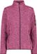 CMP Damesfleece roze fluo-plum XXS