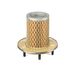 UFI 27.104.00 luchtfilter, blauw, 36