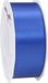 Merkloos Cadeaulint Satijn - 4 cm x 25 meter - Blauw