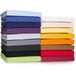 CelinaTex Casca Topper hoeslaken 180x200-200x220 cm antraciet katoen hoeslaken elastaan lakens
