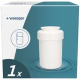 Wessper Aqua Crystalline koelkast waterfilter compatibel met General Electric GE Smartwater MWF