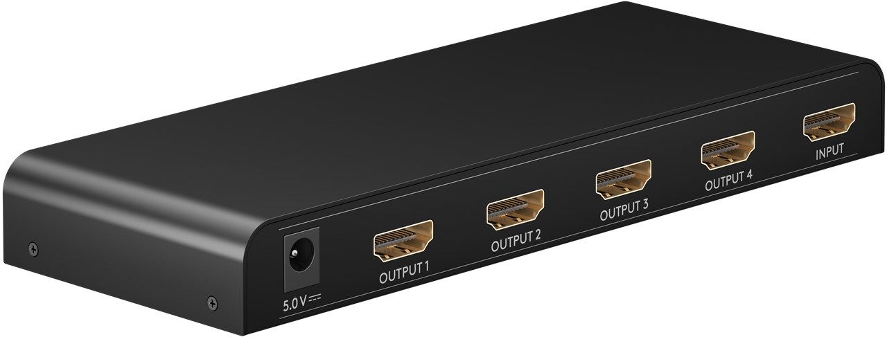 Goobay HDMI Splitter 1x4 - 4K 30Hz