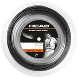 HEAD Unisex's Black Sonic Pro Edge 200M 1,25 mm snaarhaspel