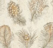 A.S. Création Pintwalls III Veren Behang - Glamour - Beige Bruin Creme Grijs