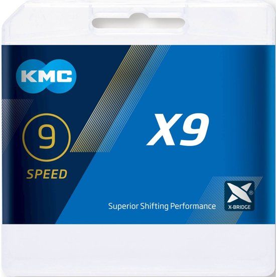 KMC KETTING X9 Ti-N GOUD 114L
