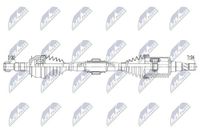 NTY Antriebswelle NPW-DW-035 Vorderachse rechts | Compatibel met: CHEVROLET ORLANDO