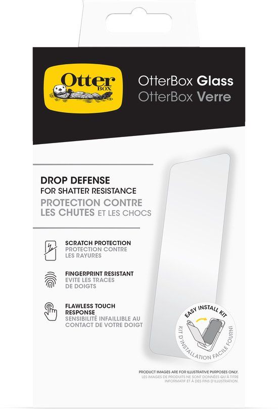 Otterbox Glass Screenprotector for Apple iPhone 16 Plus - Transparent