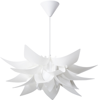 BELIANI Beliani ALVA - Kinderlamp - Wit - Synthetisch materiaal