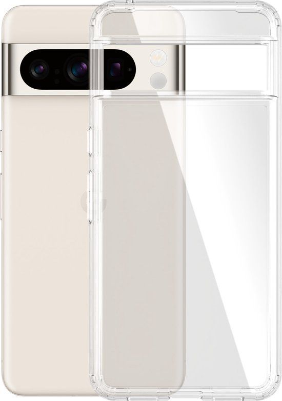 PanzerGlass HardCase Google Pixel 8 Pro - Anti-Bacterial - Transparent
