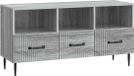 vidaXL meuble TV avec tiroir Gris sonoma 102 x 34,5 x 50 cm Bois traité
