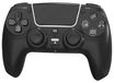 Wigento Manette de jeu sans fil pour PS5 avec gyroscope à effet Hall et double vibration, noir
