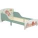 Zonekiz Lit Pour Enfant 3-6 Ans Design Mountain Adventure - Sommier À Lattes Inclus - Barrières De Sécurité - Vert